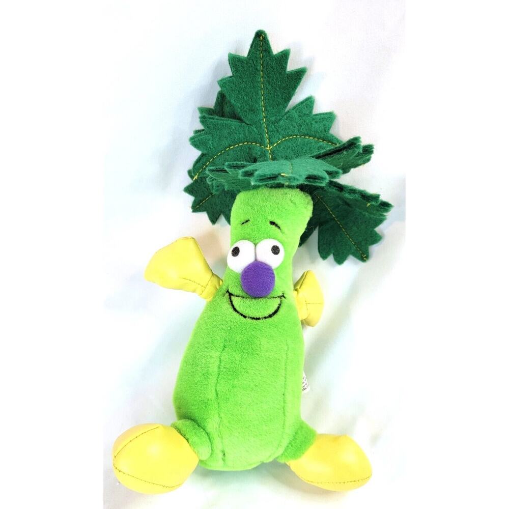 Vintage Plush Crunchy Celery 1996 Stuffed Toy Doll Vegetable Friends